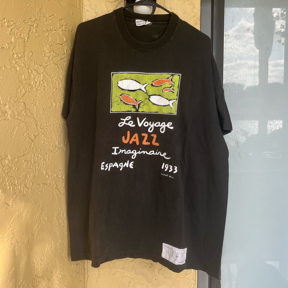 Vintage 90s Michael Stars Art T-shirt XL
